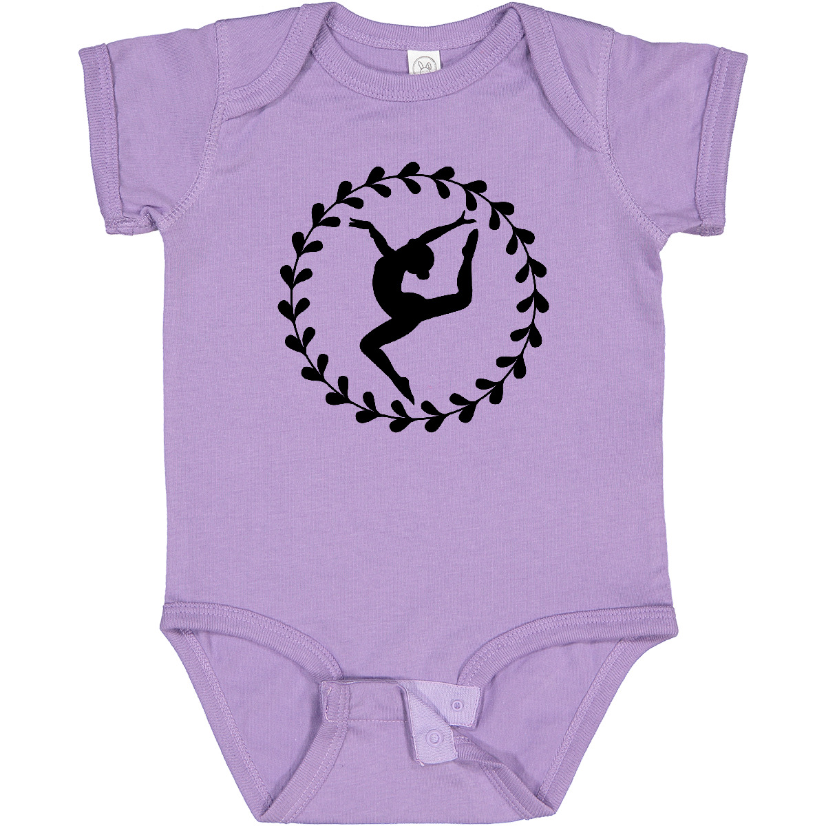 Inktastic Dance Silhouette Ballerina Baby Bodysuit Dancing Girls Girl One-piece - Picture 4 of 6