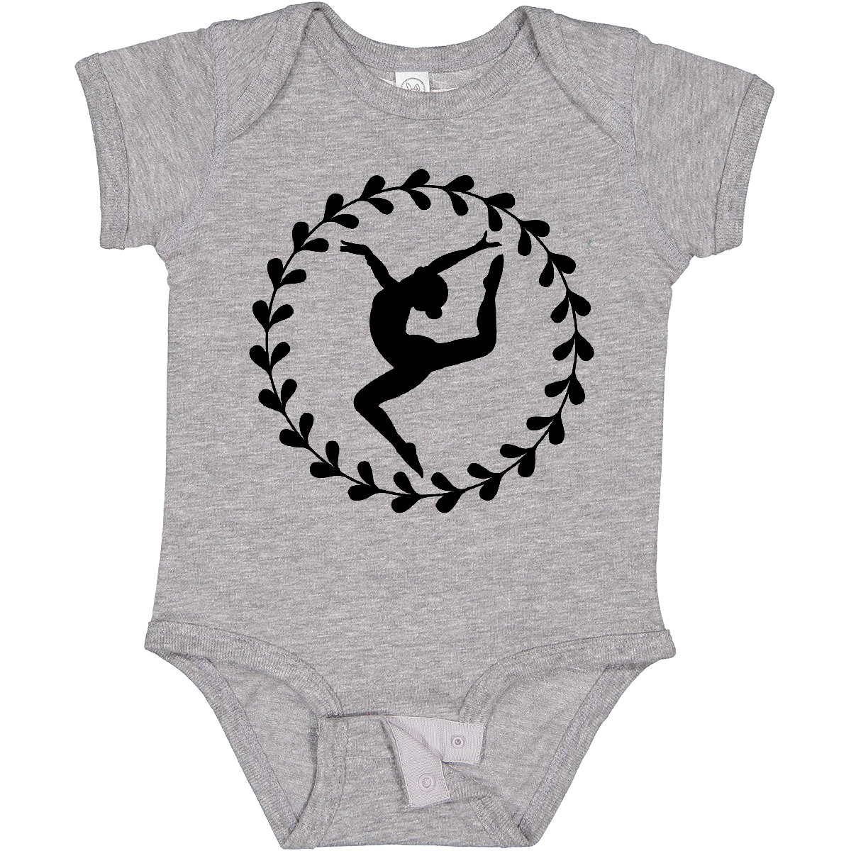Inktastic Dance Silhouette Ballerina Baby Bodysuit Dancing Girls Girl One-piece - Picture 3 of 6