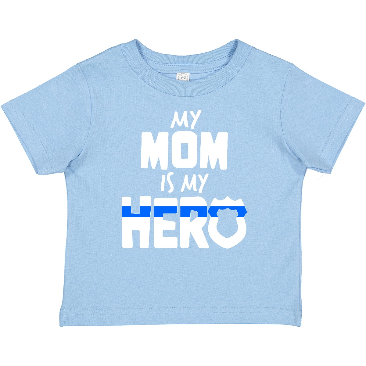 T-shirt Inktastic Ma mère vente en gros est mon héros policier famille bébé enfants maman mère