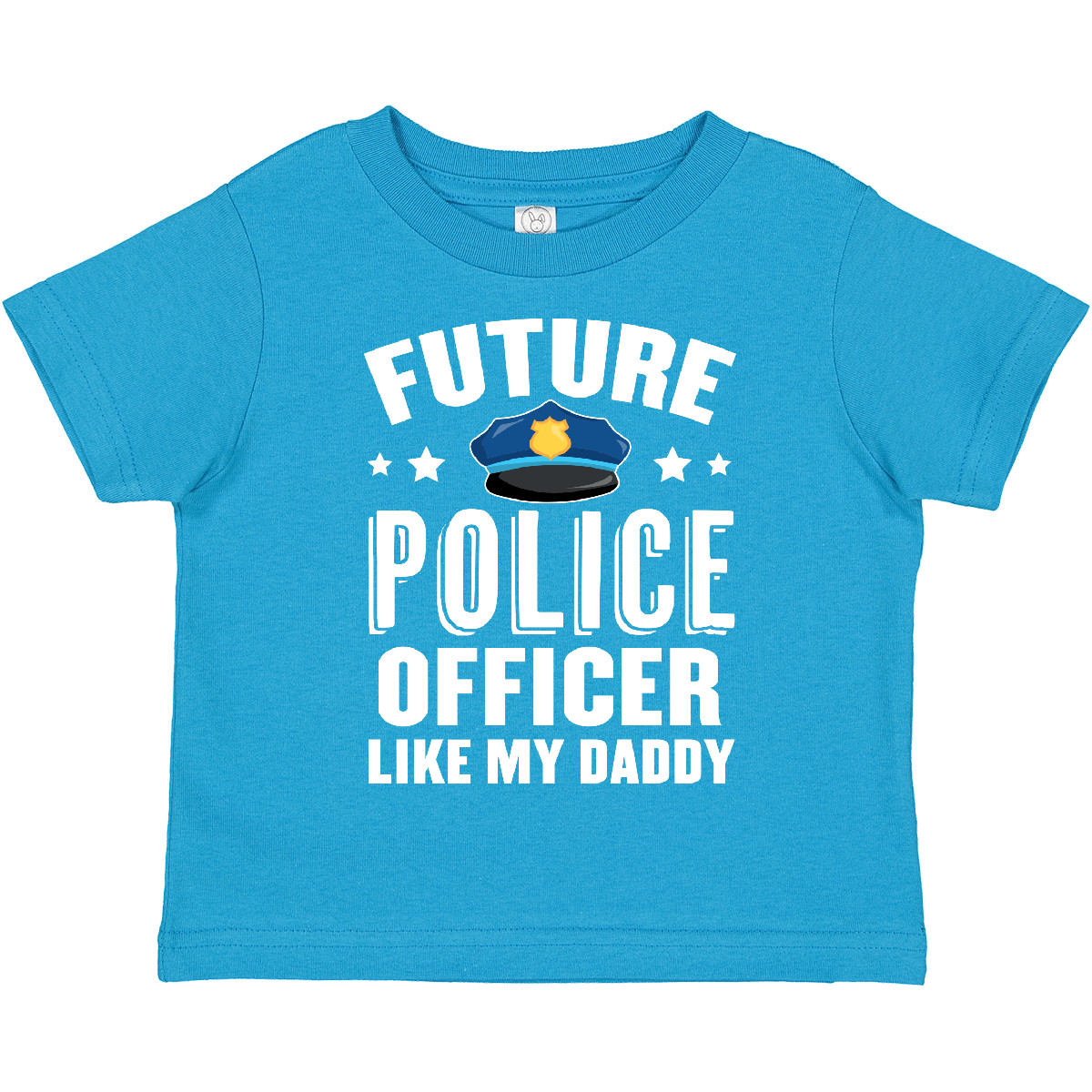 Inktastic Future Police Officer Like My Daddy Toddler T-Shirt Occupations Kids - Picture 5 of 5