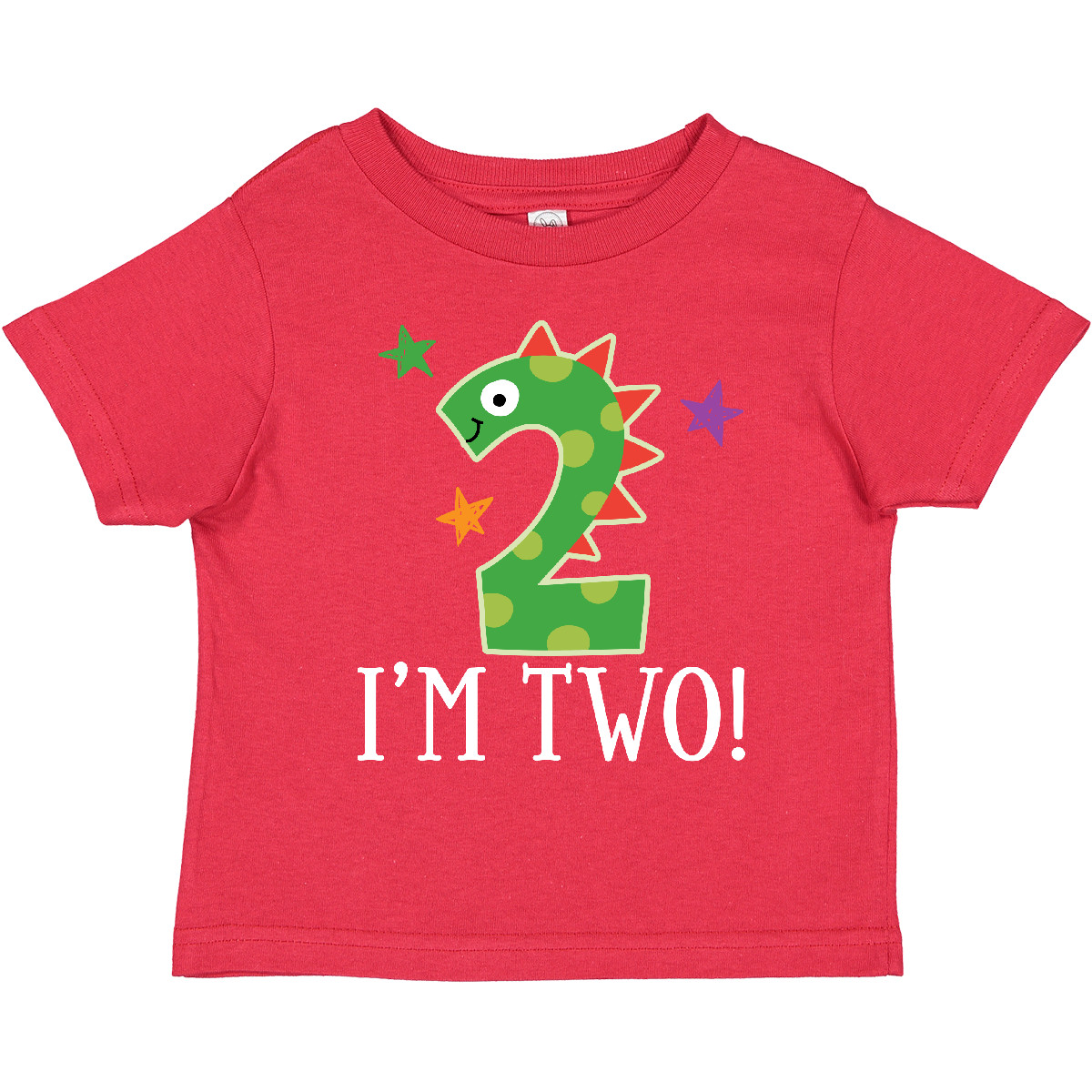 Inktastic 2nd Birthday Dinosaur Party 2 Year Old Toddler T-Shirt Two Boys Photo - Picture 9 of 10