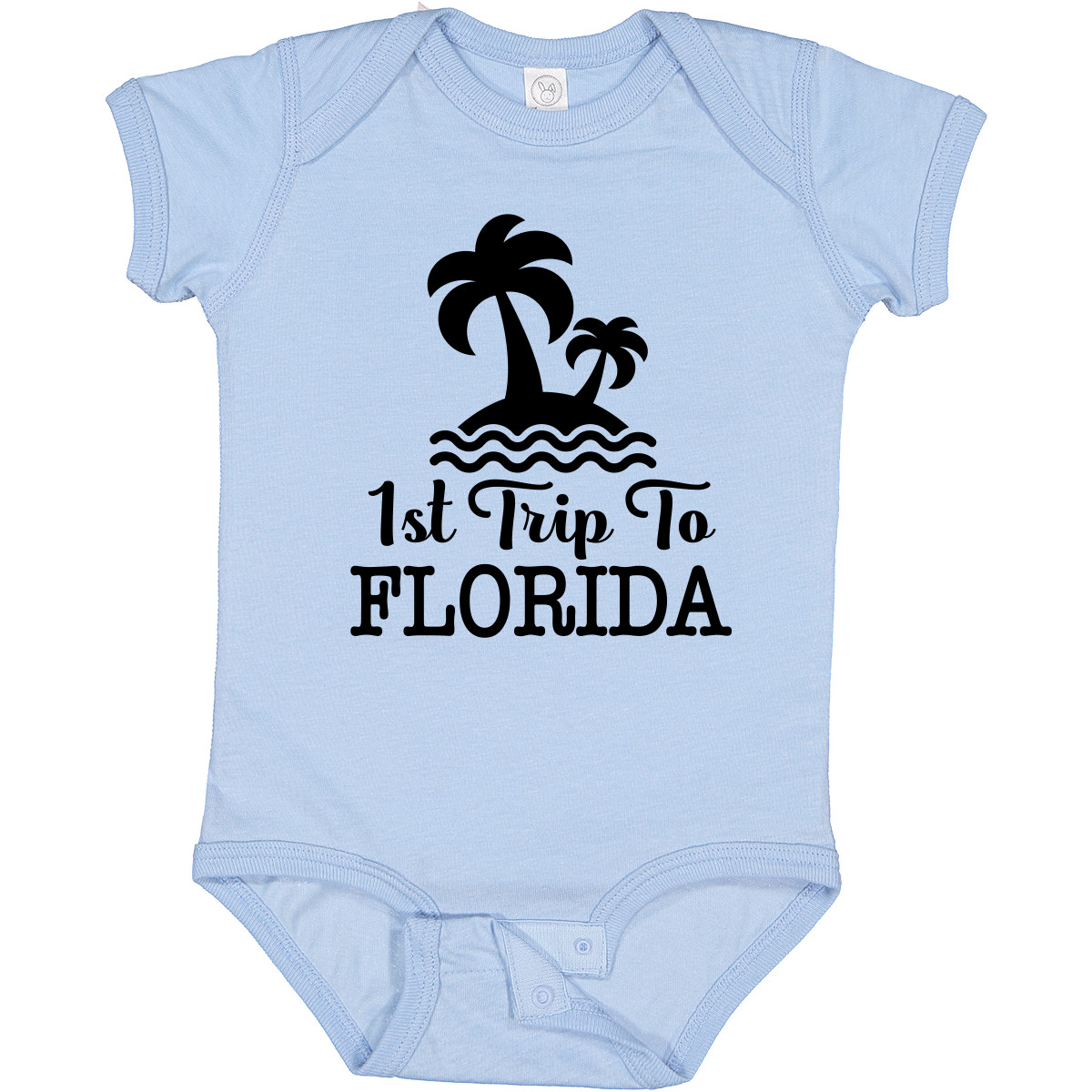Inktastic First Trip To Florida Vacation Baby Bodysuit Travel