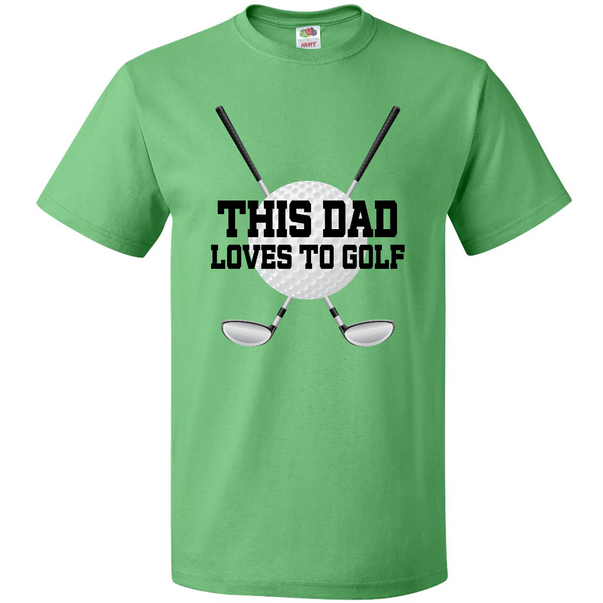 Inktastic Golfing Funny Golf Dad T-Shirt Golfer Clubs Ball Father Apparel Mens - Picture 3 of 7