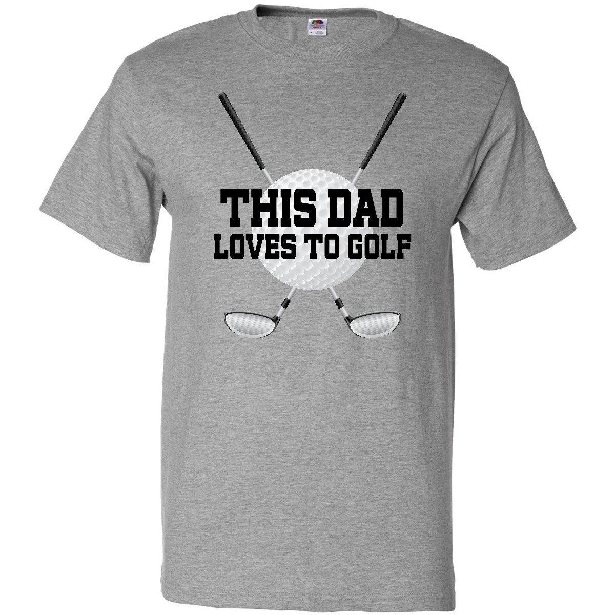 Inktastic Golfing Funny Golf Dad T-Shirt Golfer Clubs Ball Father Apparel Mens - Picture 2 of 7