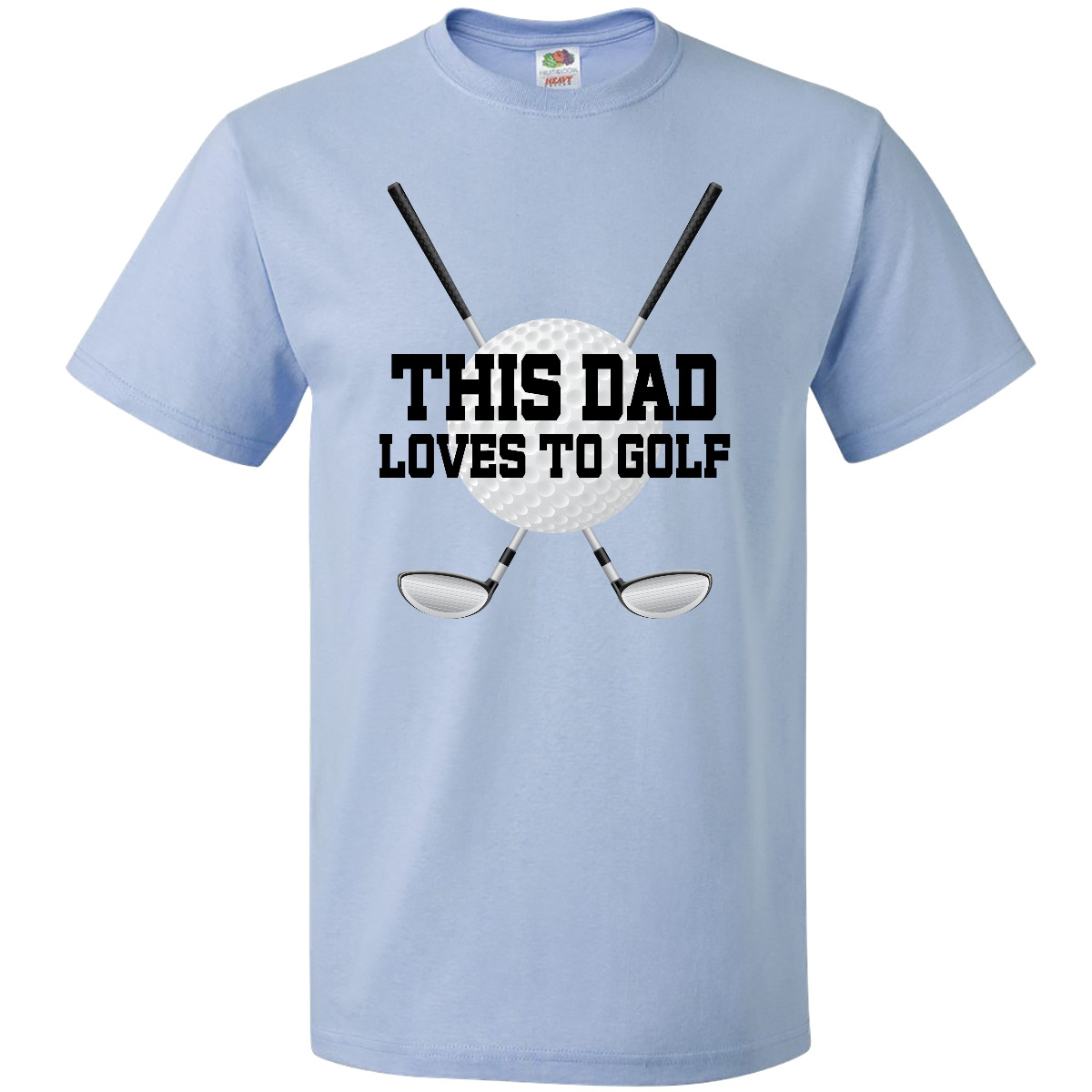 Inktastic Golfing Funny Golf Dad T-Shirt Golfer Clubs Ball Father Apparel Mens - Picture 4 of 7