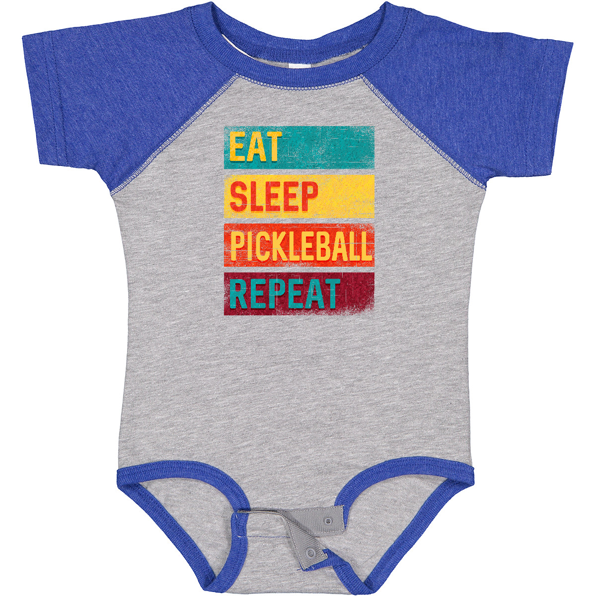 Inktastic Eat Sleep Pickleball Repeat Infant Creeper Sports Funny Retirement Hws - Picture 5 of 10