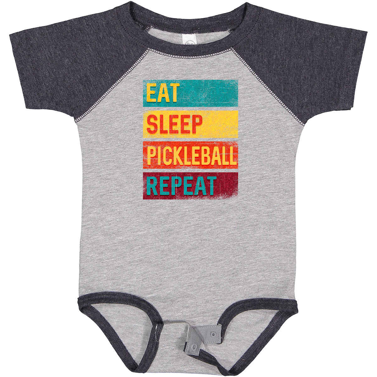 Inktastic Eat Sleep Pickleball Repeat Infant Creeper Sports Funny Retirement Hws - Picture 4 of 10