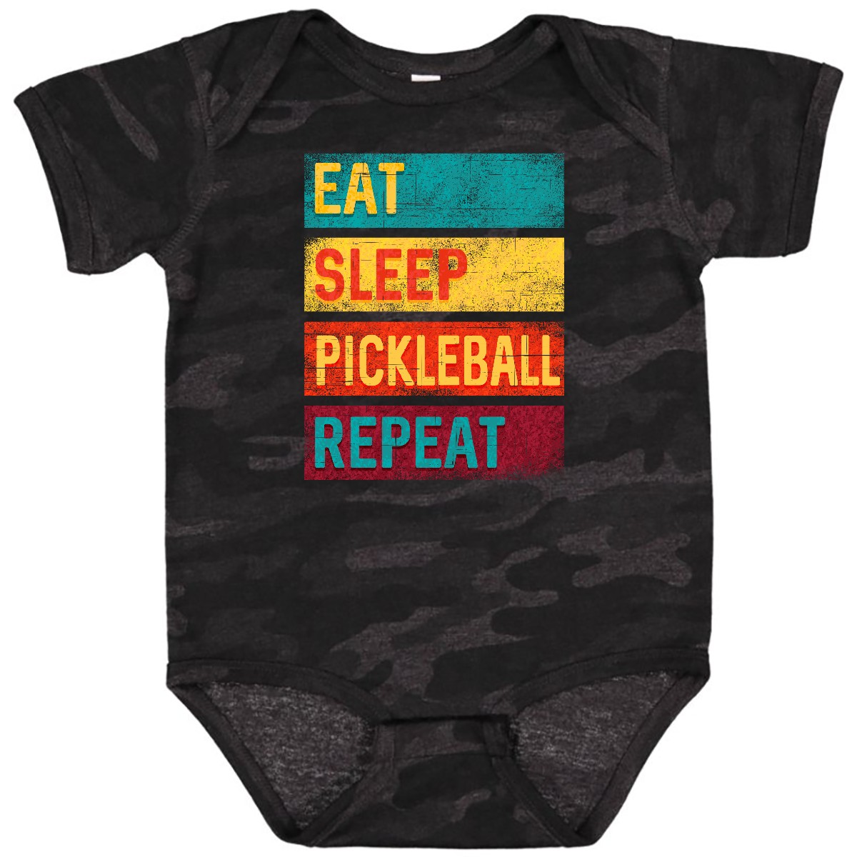 Inktastic Eat Sleep Pickleball Repeat Infant Creeper Sports Funny Retirement Hws - Picture 8 of 10