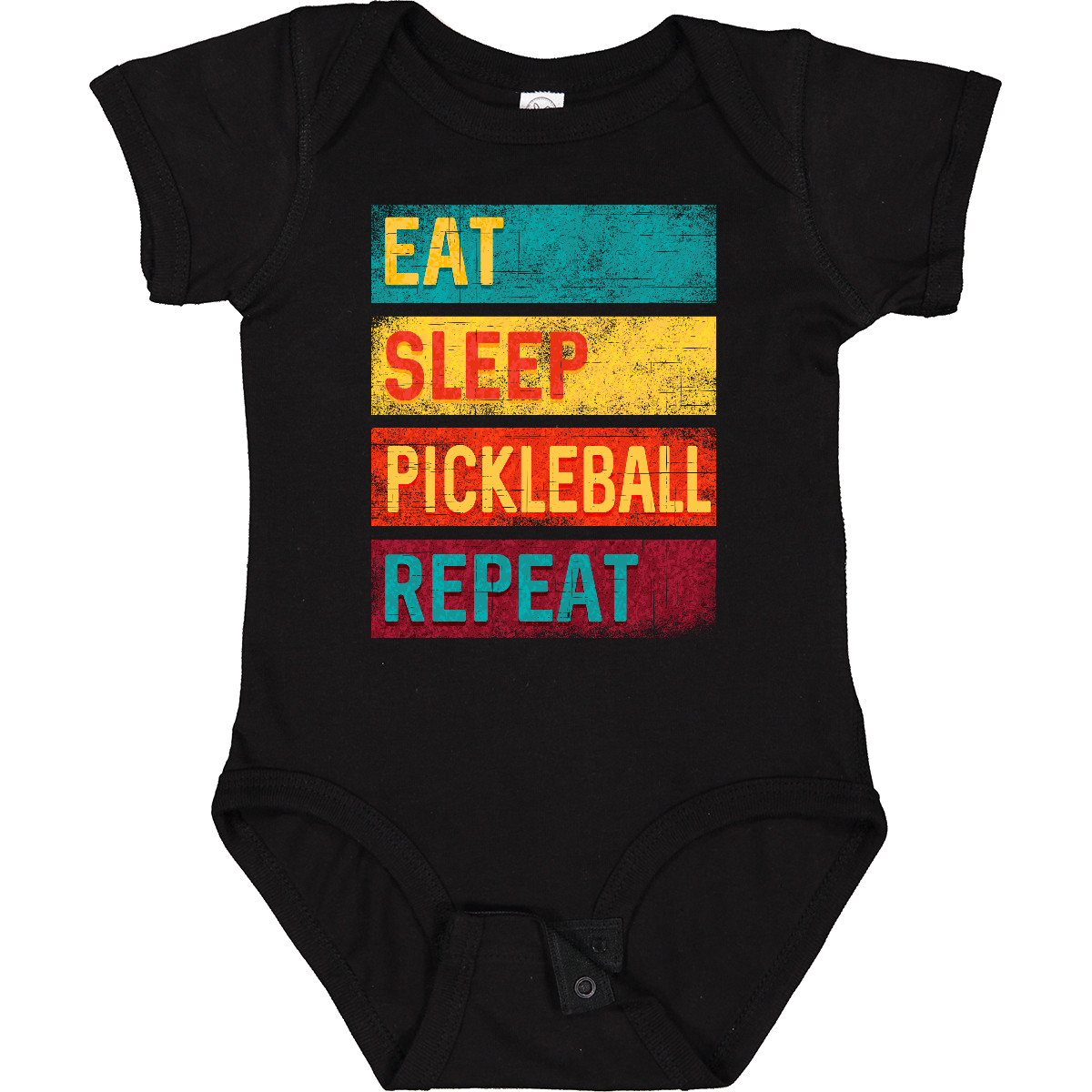 Inktastic Eat Sleep Pickleball Repeat Infant Creeper Sports Funny Retirement Hws - Picture 2 of 10