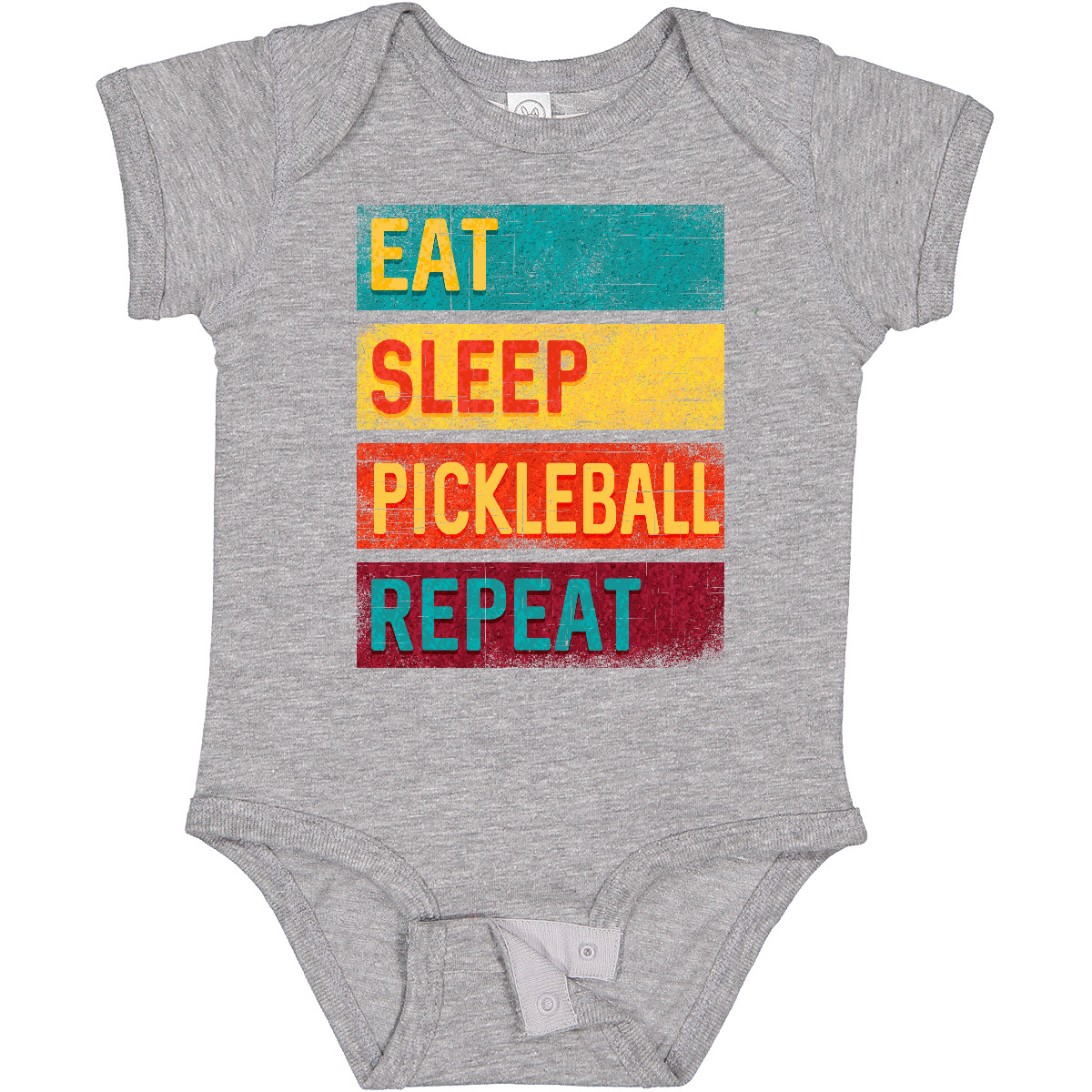 Inktastic Eat Sleep Pickleball Repeat Infant Creeper Sports Funny Retirement Hws - Picture 6 of 10