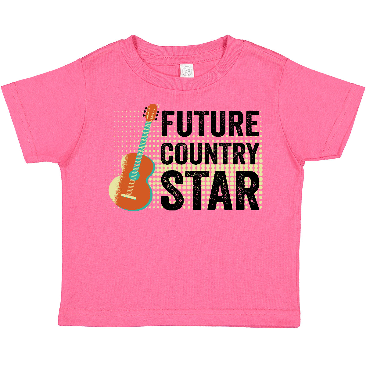 Inktastic Guitar Music Future Country Star Toddler T-Shirt Musician Player Boy