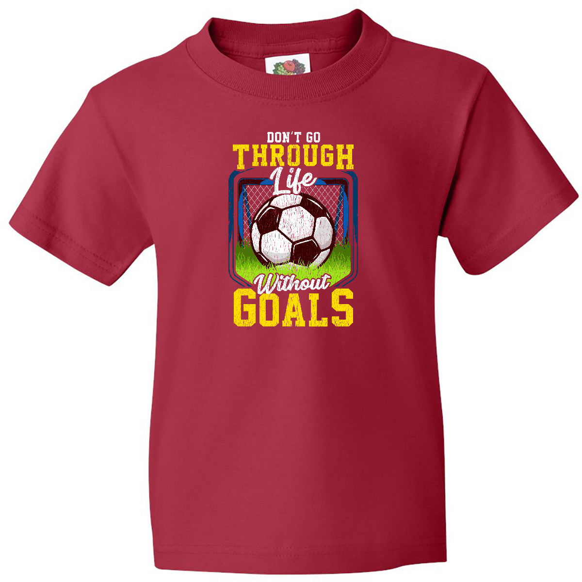 Inktastic Soccer Funny Goals Youth T-Shirt Team Resolutions Apparel Gift Tee Hws - Picture 8 of 10