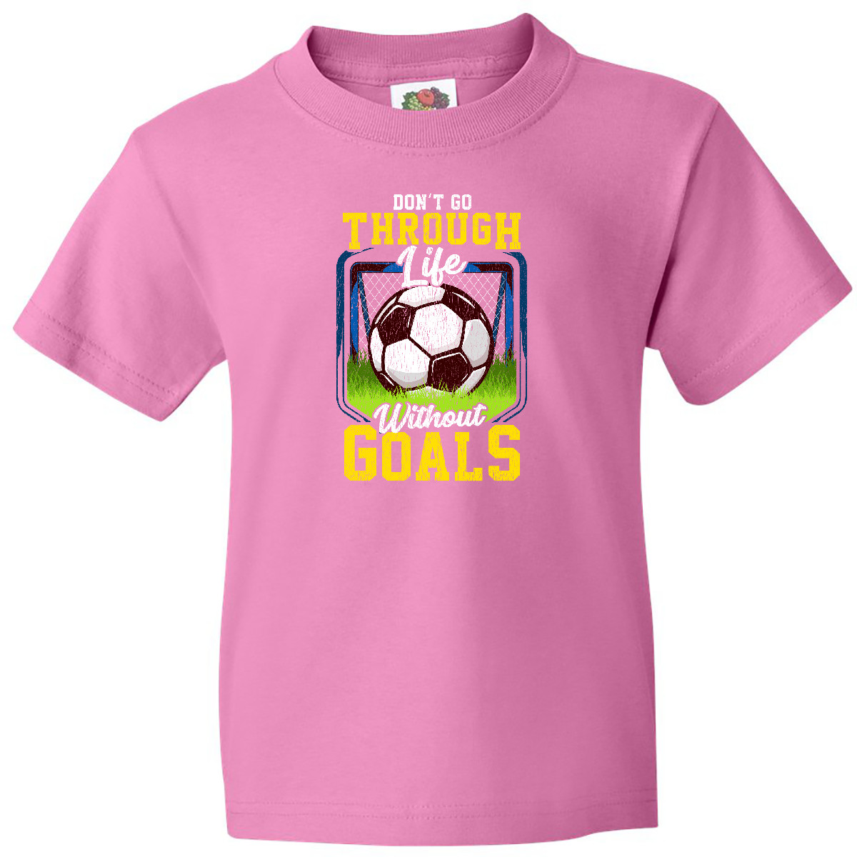 Inktastic Soccer Funny Goals Youth T-Shirt Team Resolutions Apparel Gift Tee Hws - Picture 2 of 10