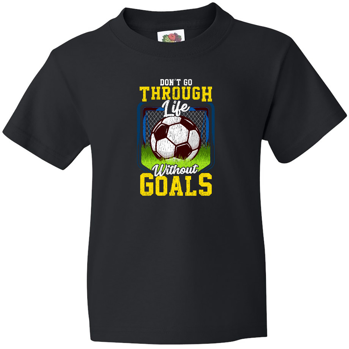Inktastic Soccer Funny Goals Youth T-Shirt Team Resolutions Apparel Gift Tee Hws - Picture 3 of 10