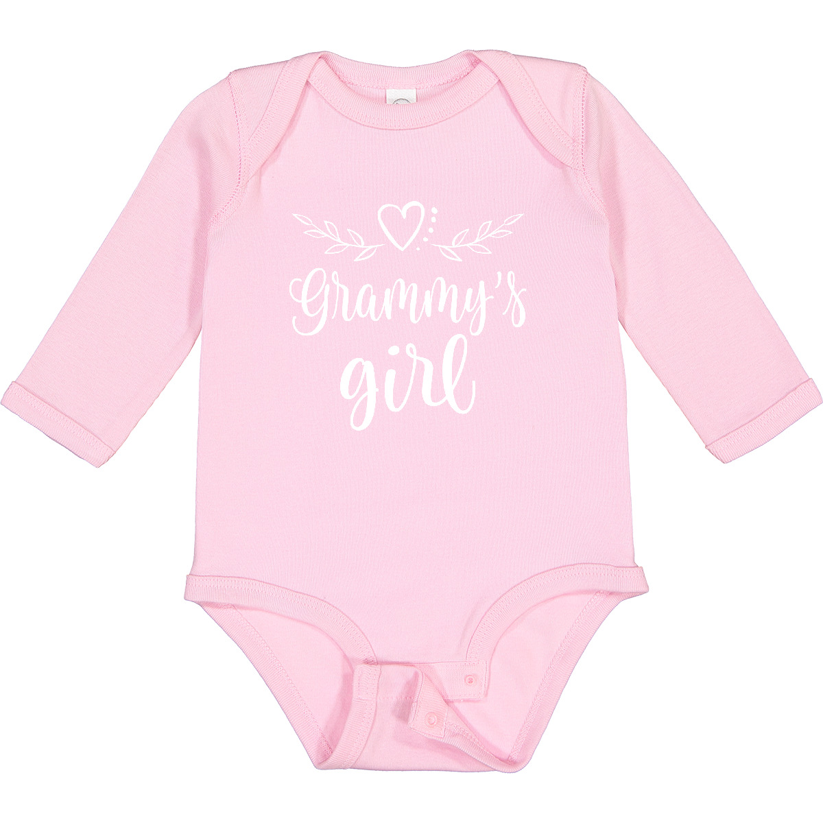 Inktastic Grammy Girl Granddaughter Outfit Long Sleeve Creeper Grandbaby Childs - Picture 5 of 6