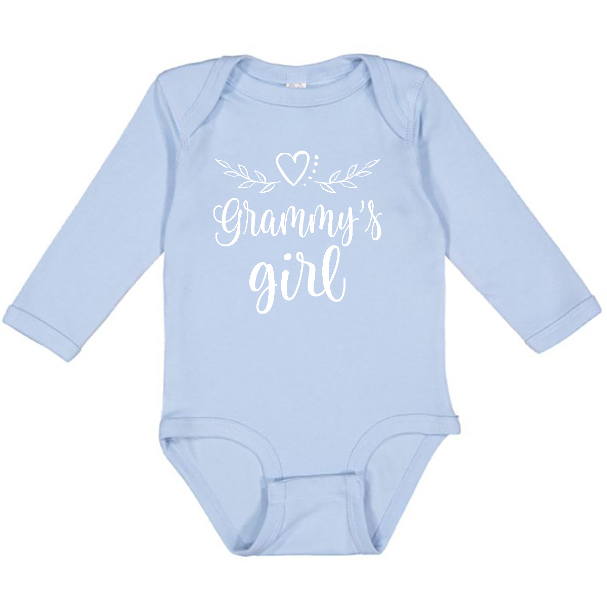 Inktastic Grammy Girl Granddaughter Outfit Long Sleeve Creeper Grandbaby Childs - Picture 3 of 6