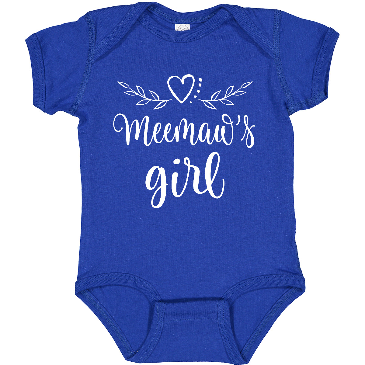 Inktastic Meemaw Girl Granddaughter Baby Bodysuit From Girls Childs Grandbaby - Picture 10 of 10