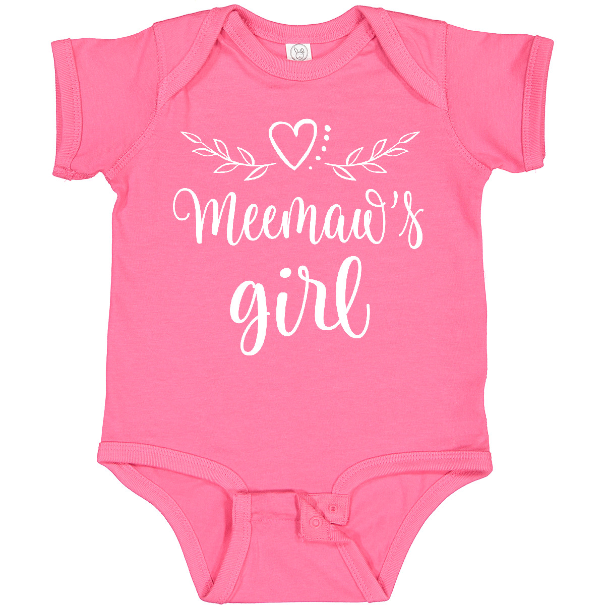 Inktastic Meemaw Girl Granddaughter Baby Bodysuit From Girls Childs Grandbaby - Picture 5 of 10