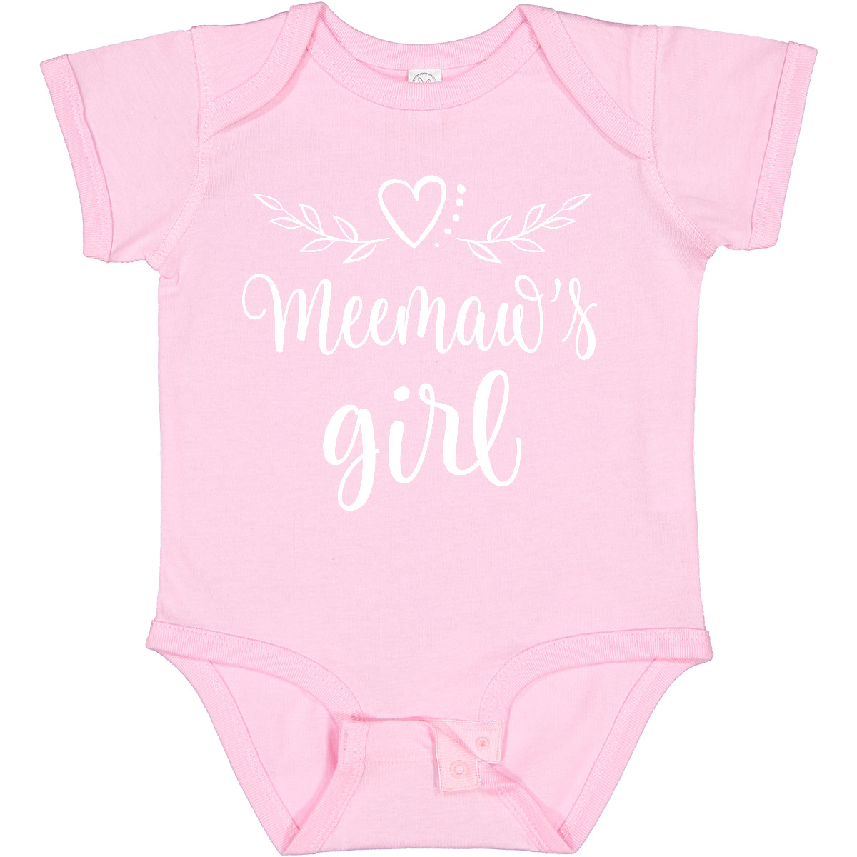 Inktastic Meemaw Girl Granddaughter Baby Bodysuit From Girls Childs Grandbaby - Picture 7 of 10