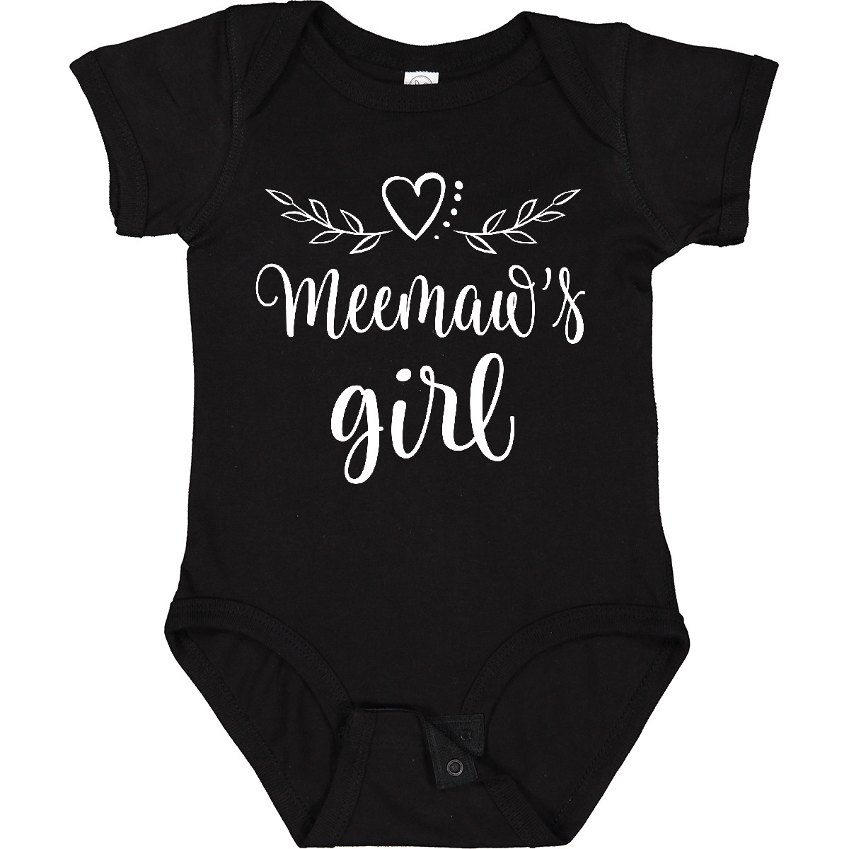 Inktastic Meemaw Girl Granddaughter Baby Bodysuit From Girls Childs Grandbaby - Picture 2 of 10