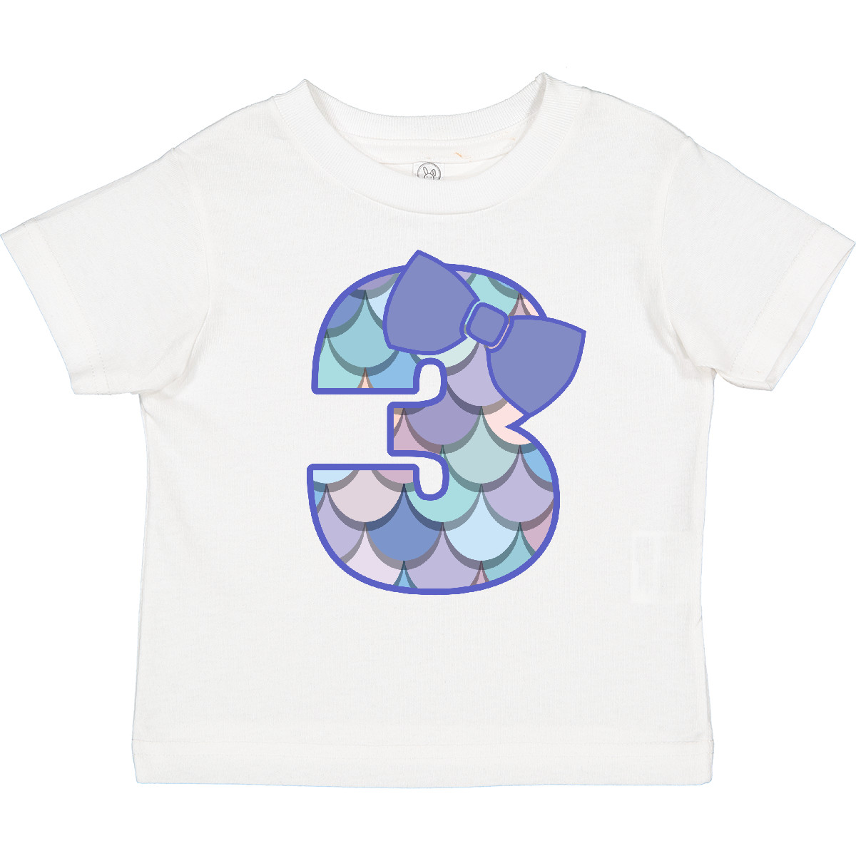 Inktastic 3rd Birthday Mermaid 3 Year Old Girl Toddler T-Shirt Childs Clothes - Picture 10 of 10