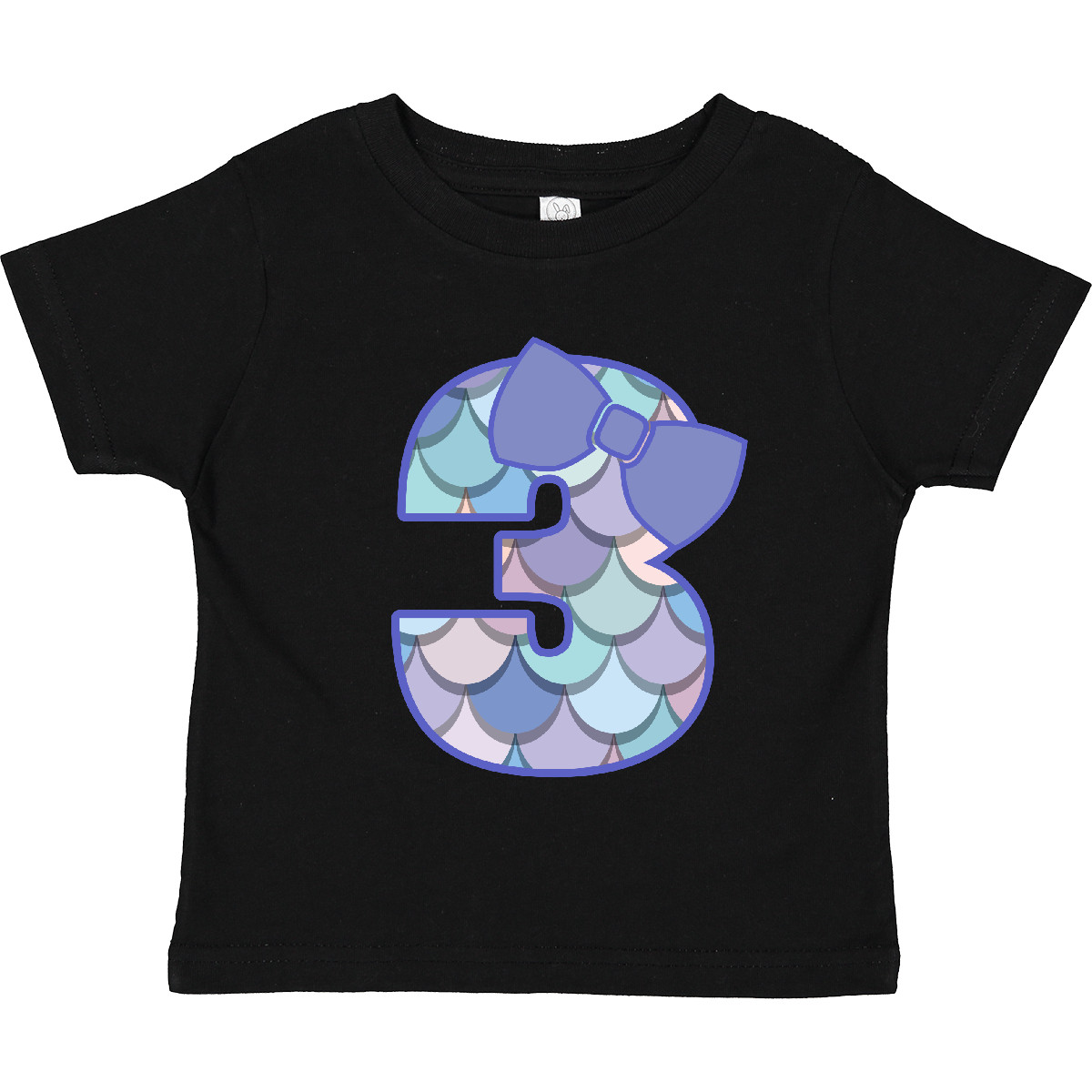 Inktastic 3rd Birthday Mermaid 3 Year Old Girl Toddler T-Shirt Childs Clothes - Picture 2 of 10