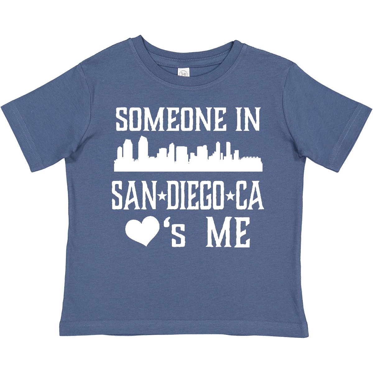 Inktastic San Diego Someone Loves Me Skyline Toddler T-Shirt City Trip Child Kid - Picture 4 of 8