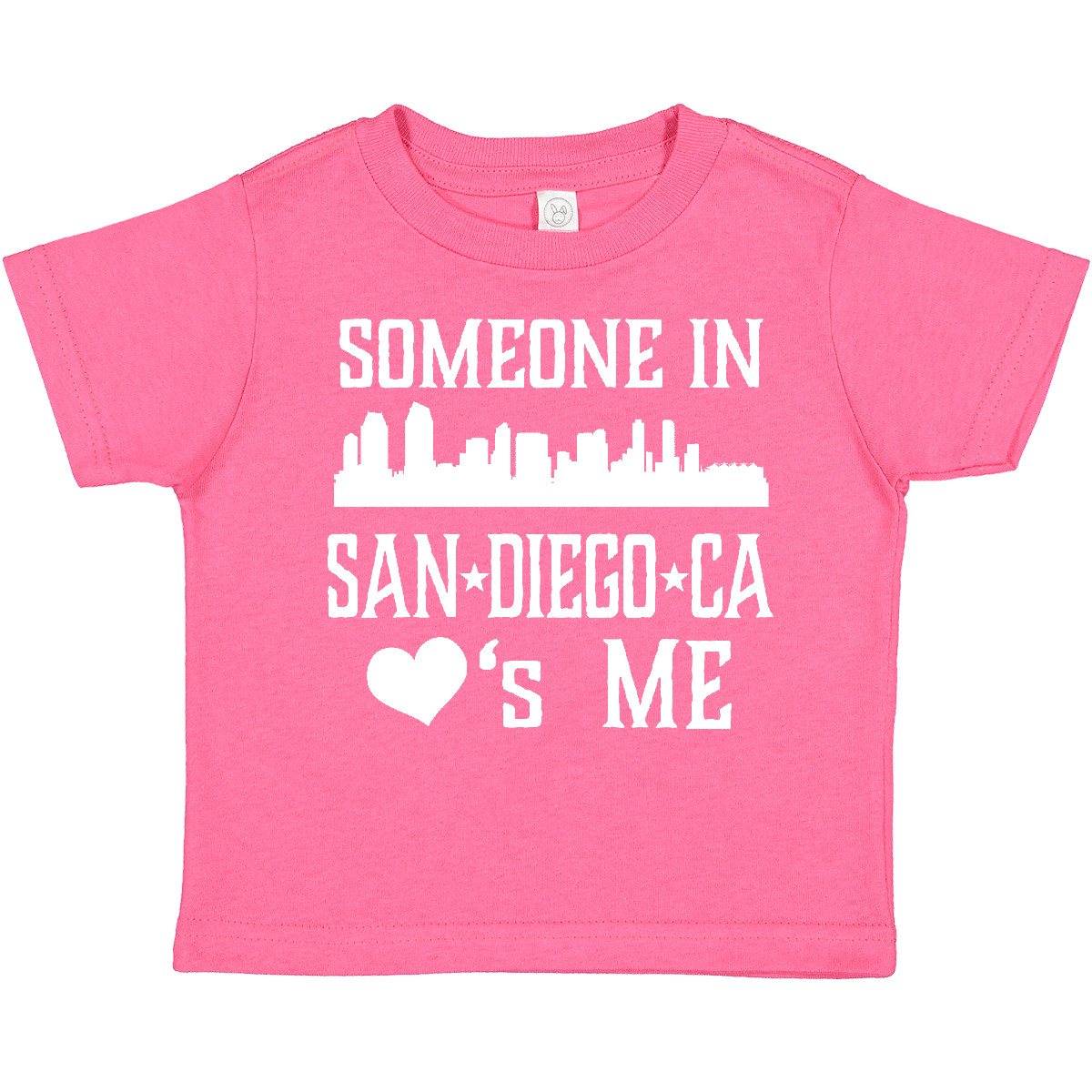 Inktastic San Diego Someone Loves Me Skyline Toddler T-Shirt City Trip Child Kid - Picture 3 of 8