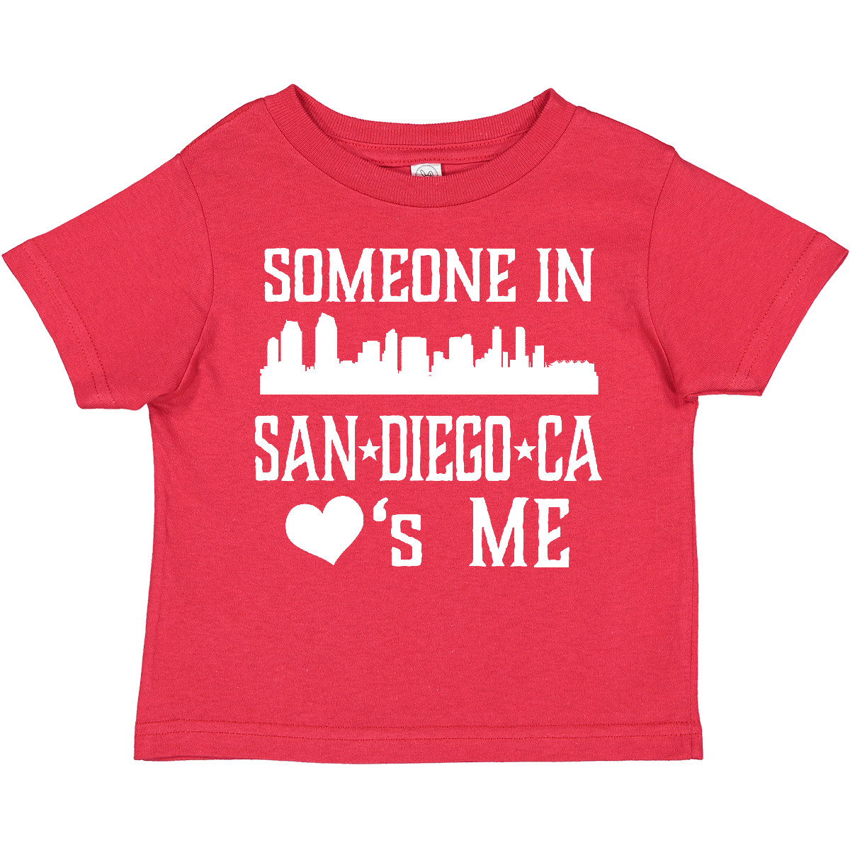 Inktastic San Diego Someone Loves Me Skyline Toddler T-Shirt City Trip Child Kid - Picture 8 of 8
