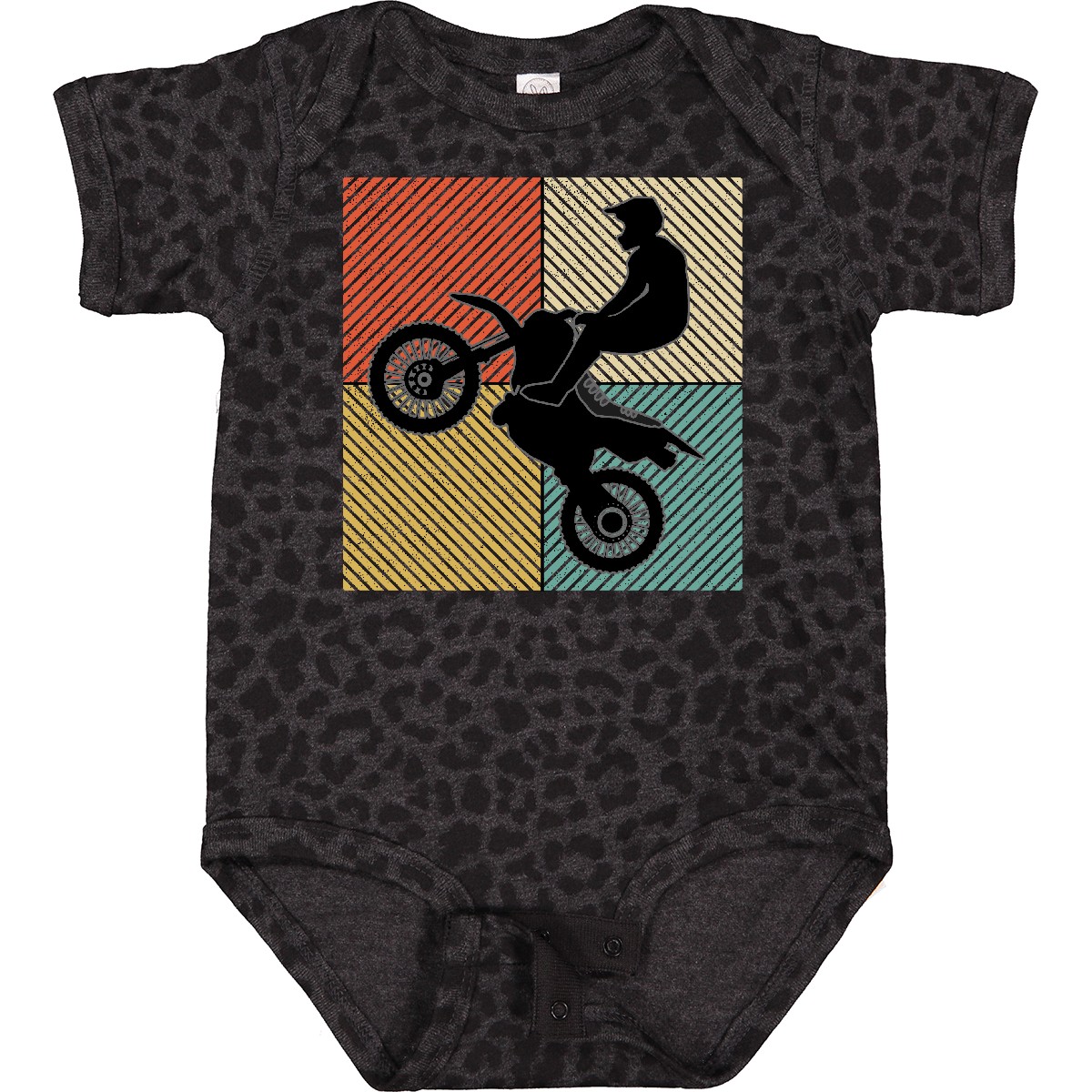 Inktastic Motocross BMX Dirt Biking Baby Bodysuit Racing Bike Off Road Apparel