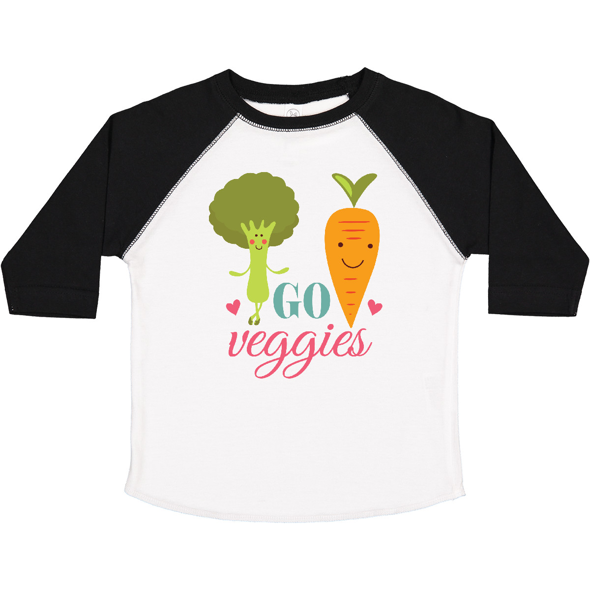 Inktastic Vegan Go Veggies Vegetarian Toddler T-Shirt Healthy Food Vegetables - Picture 9 of 9