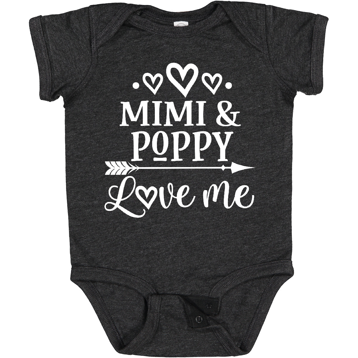 Inktastic Mimi And Poppy Love Me Baby Clothes Baby Bodysuit From Boy Girl Childs - Picture 10 of 10