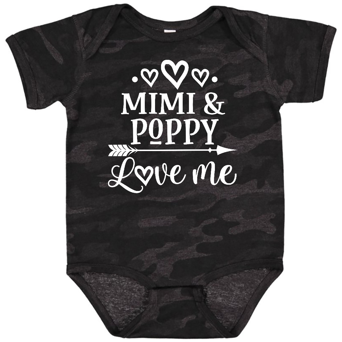 Inktastic Mimi And Poppy Love Me Baby Clothes Baby Bodysuit From Boy Girl Childs - Picture 9 of 10
