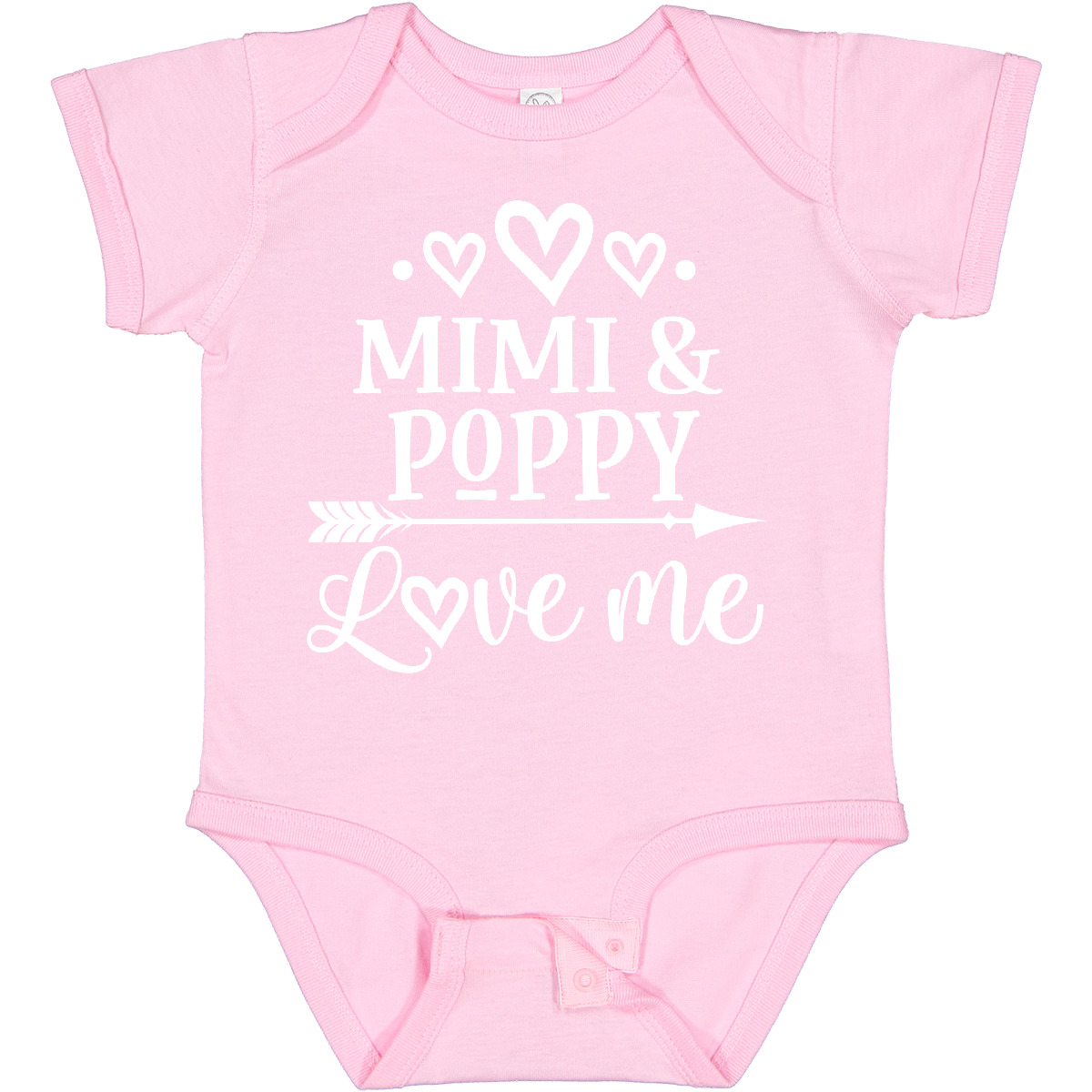 Inktastic Mimi And Poppy Love Me Baby Clothes Baby Bodysuit From Boy Girl Childs - Picture 7 of 10