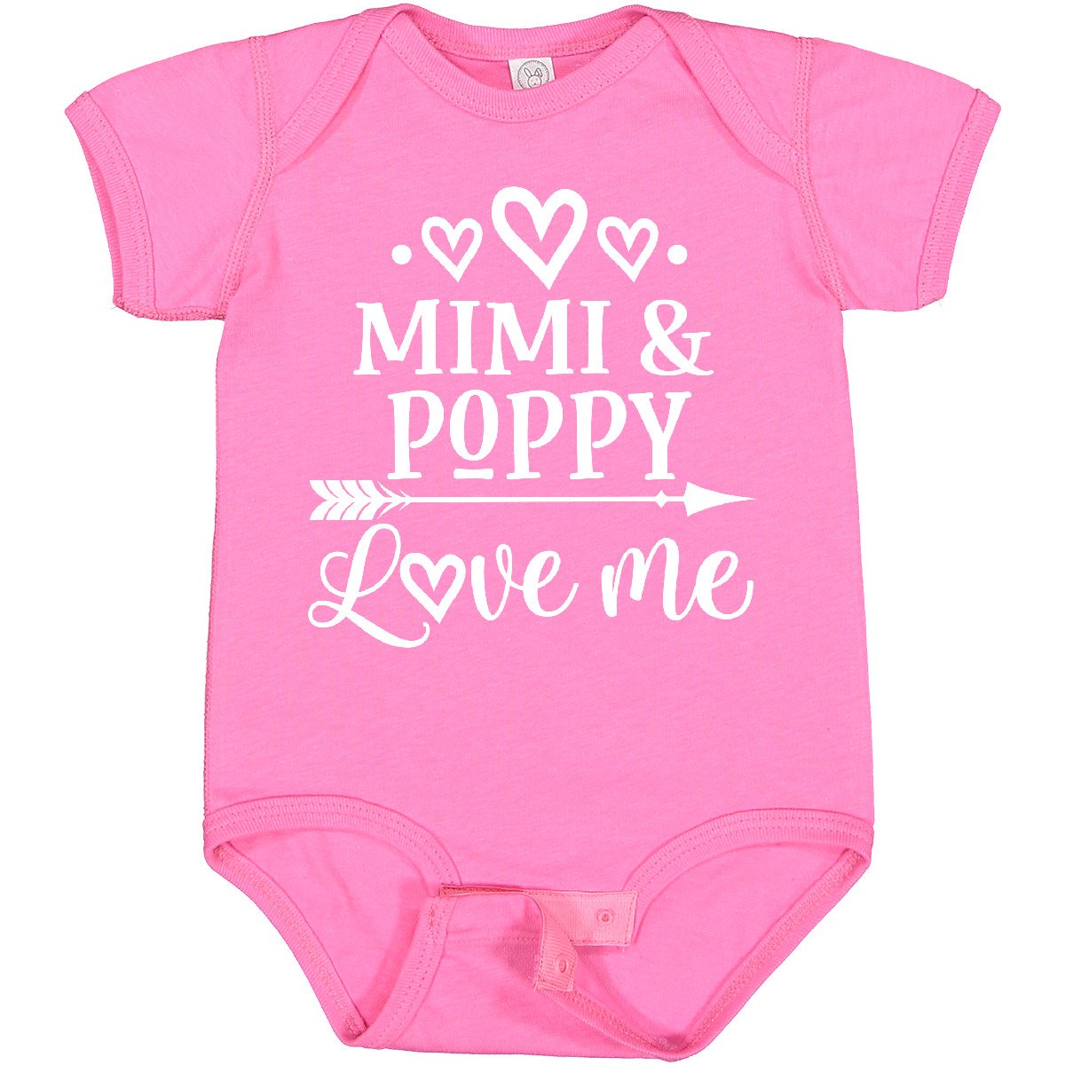 Inktastic Mimi And Poppy Love Me Baby Clothes Baby Bodysuit From Boy Girl Childs - Picture 8 of 10