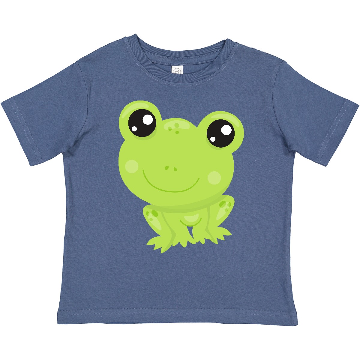 Inktastic Cute Frog, Little Frog, Baby Frog, Green Frog Toddler T-Shirt Animals - Picture 7 of 13