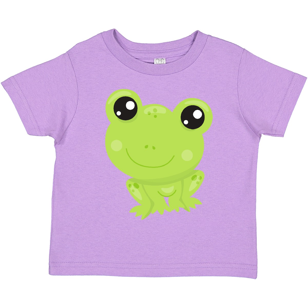 Inktastic Cute Frog, Little Frog, Baby Frog, Green Frog Toddler T-Shirt Animals - Picture 8 of 13