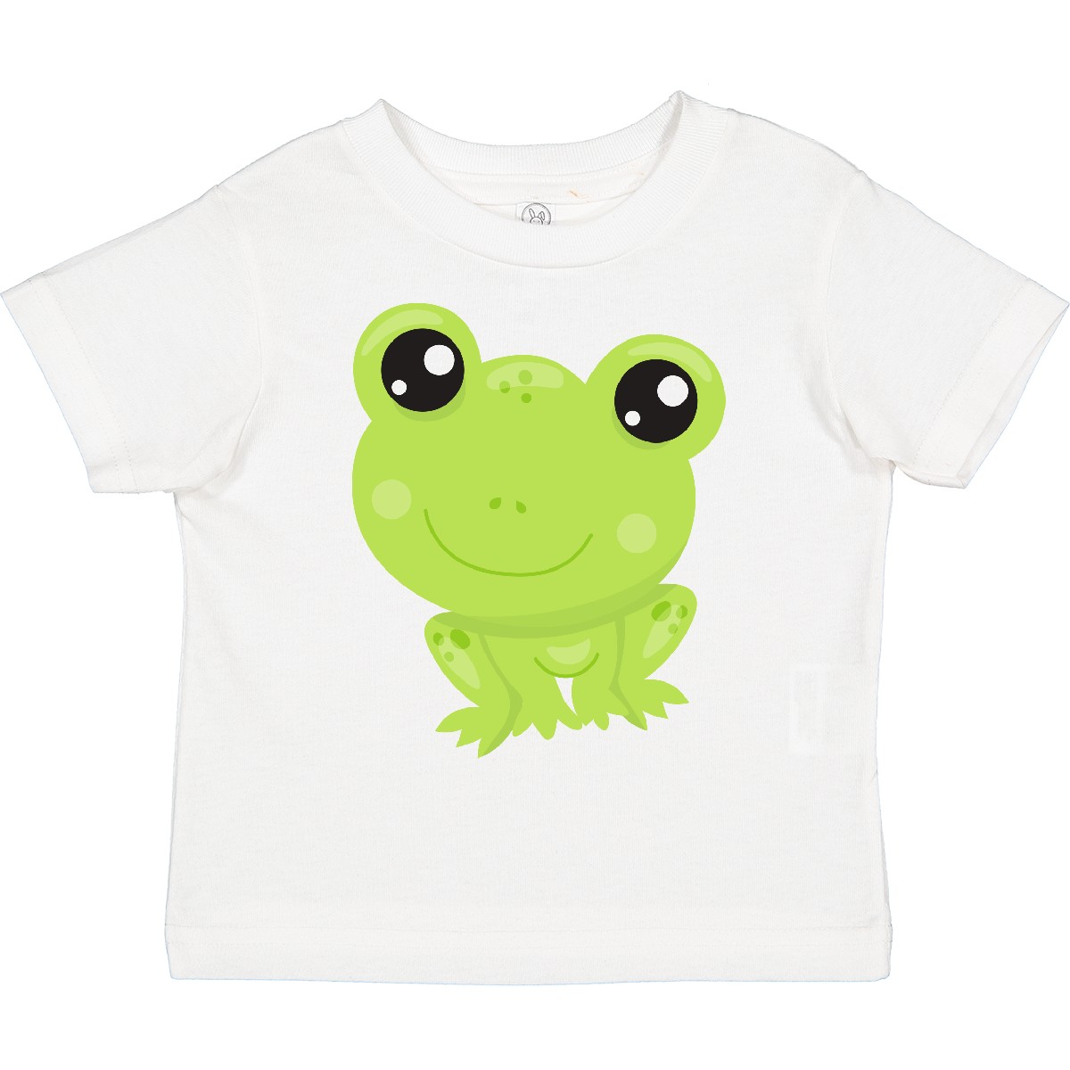 Inktastic Cute Frog, Little Frog, Baby Frog, Green Frog Toddler T-Shirt Animals - Picture 12 of 13
