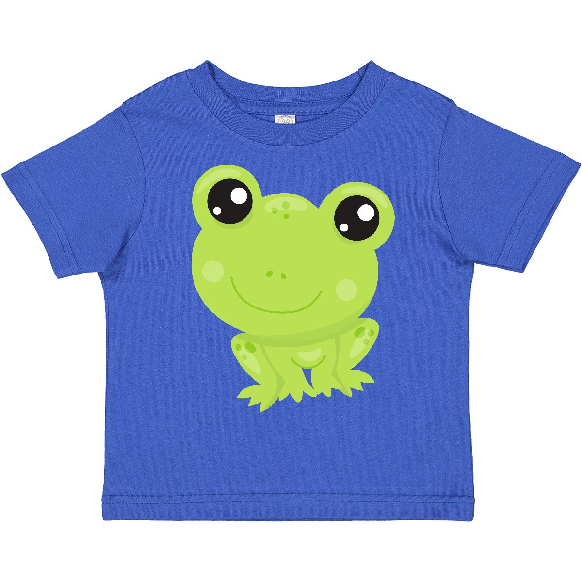 Inktastic Cute Frog, Little Frog, Baby Frog, Green Frog Toddler T-Shirt Animals - Picture 11 of 13