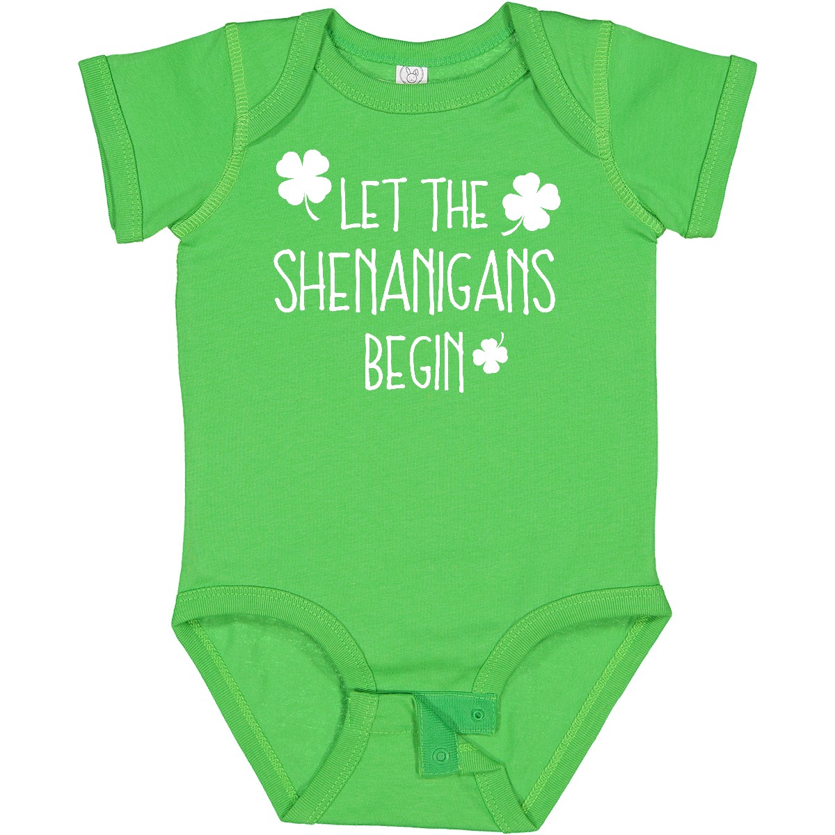 Inktastic Let The Shenanigans Begin Baby Bodysuit Patricks Shamrock Cute Irish - Picture 2 of 9