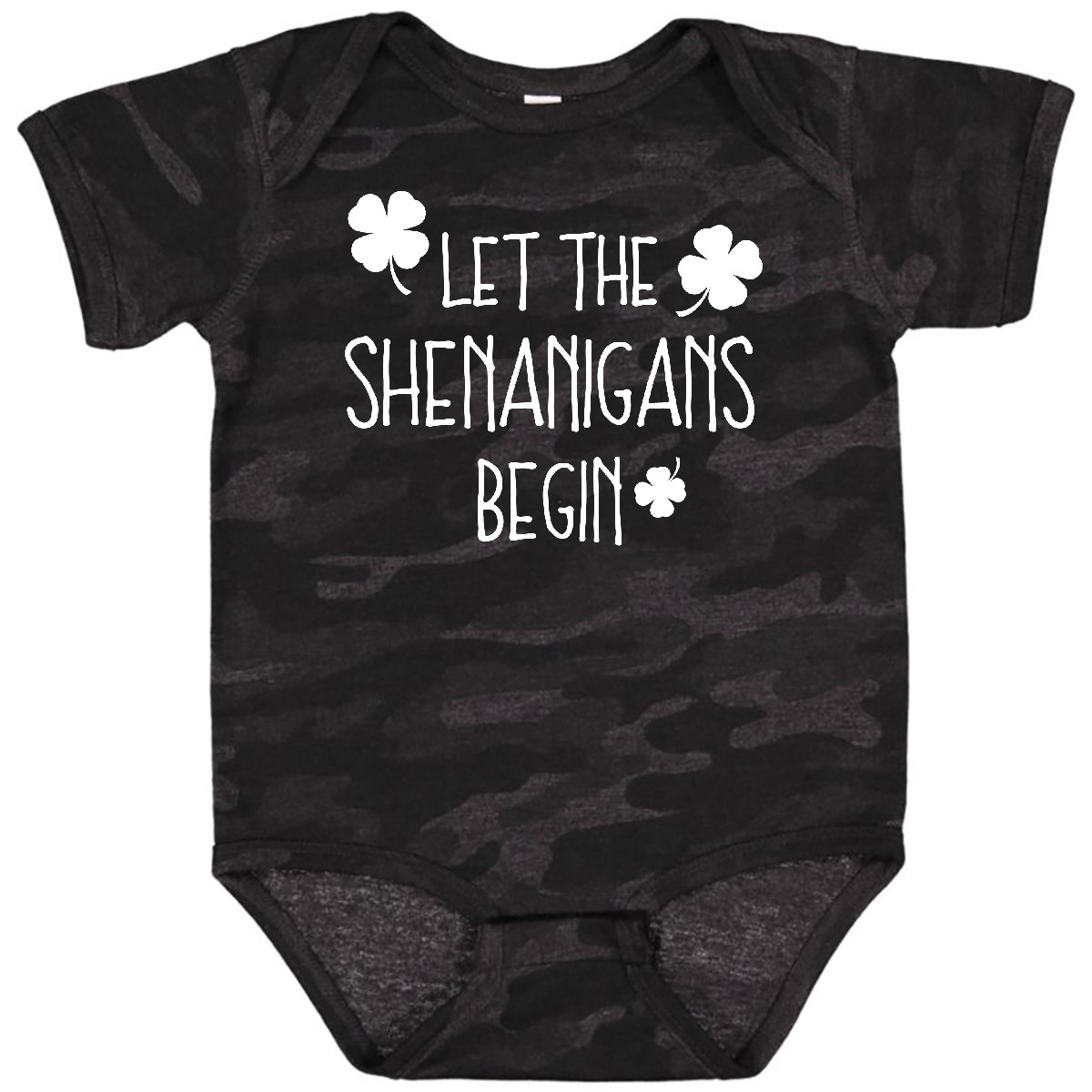 Inktastic Let The Shenanigans Begin Baby Bodysuit Patricks Shamrock Cute Irish - Picture 8 of 9