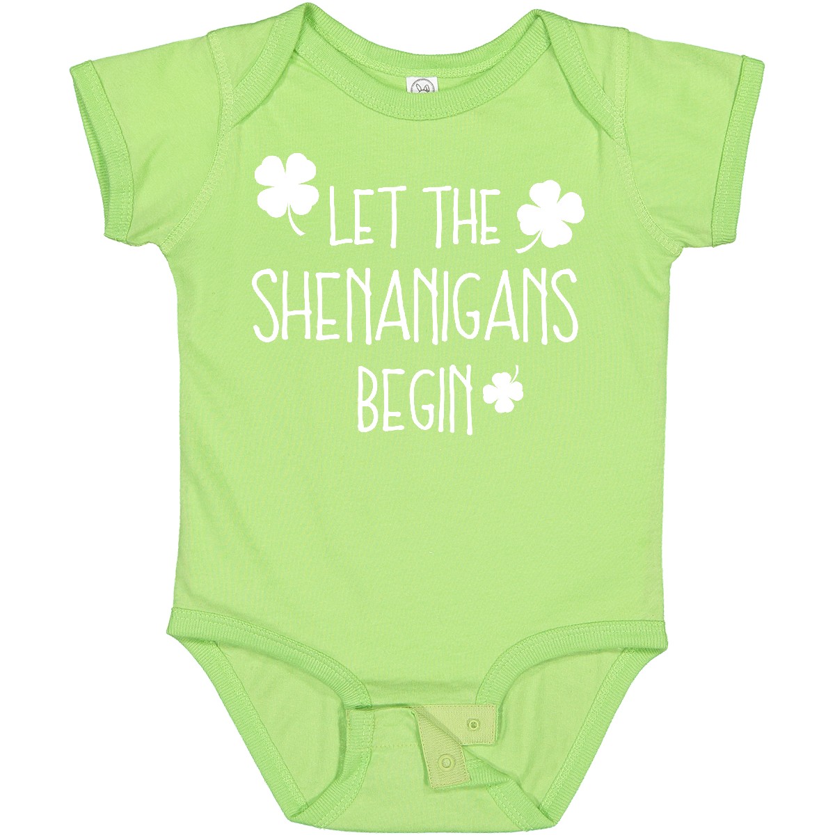Inktastic Let The Shenanigans Begin Baby Bodysuit Patricks Shamrock Cute Irish - Picture 6 of 9