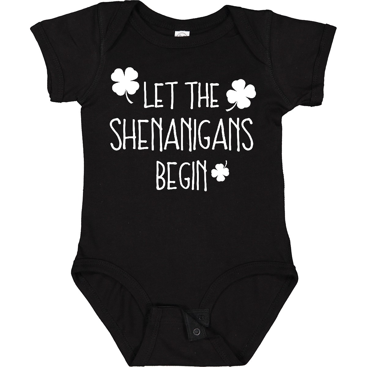 Inktastic Let The Shenanigans Begin Baby Bodysuit Patricks Shamrock Cute Irish - Picture 3 of 9