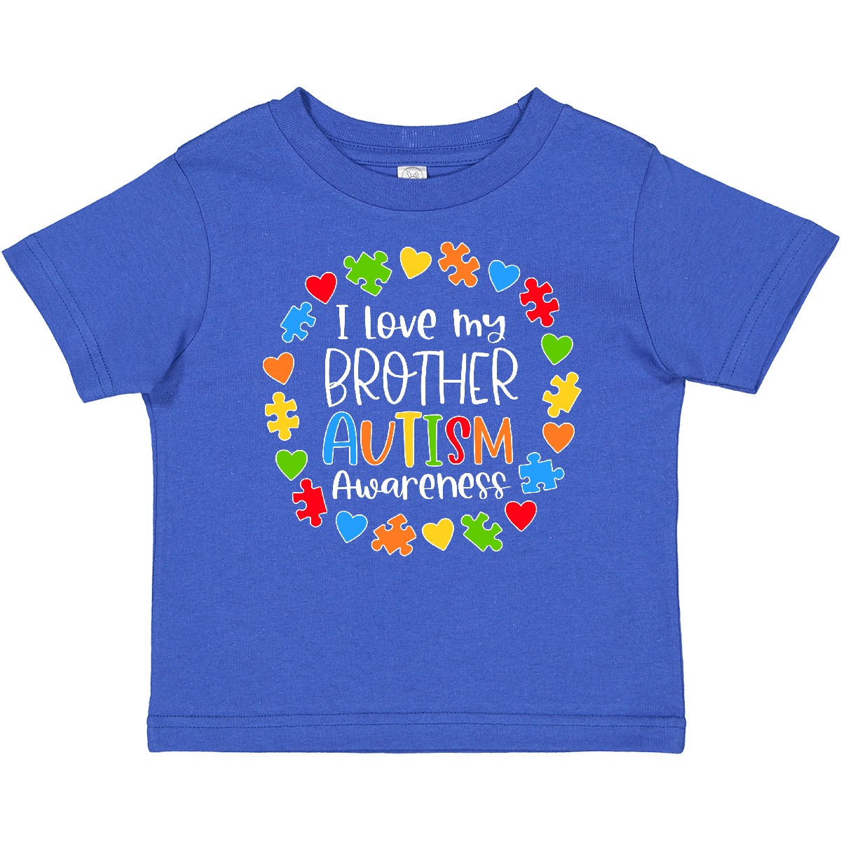 Inktastic I Love My Brother Autism Awareness Baby T-Shirt Big Little Sister Bro - Picture 7 of 8
