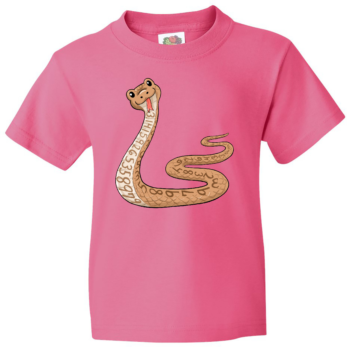 Inktastic Pi-thon Pi Day Python Pun Snake Youth T-Shirt Humor Cute Reptile Joke - Picture 6 of 10