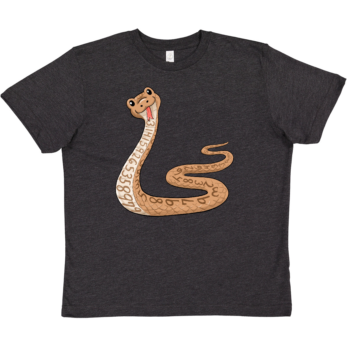 Inktastic Pi-thon Pi Day Python Pun Snake Youth T-Shirt Humor Cute Reptile Joke - Picture 7 of 10