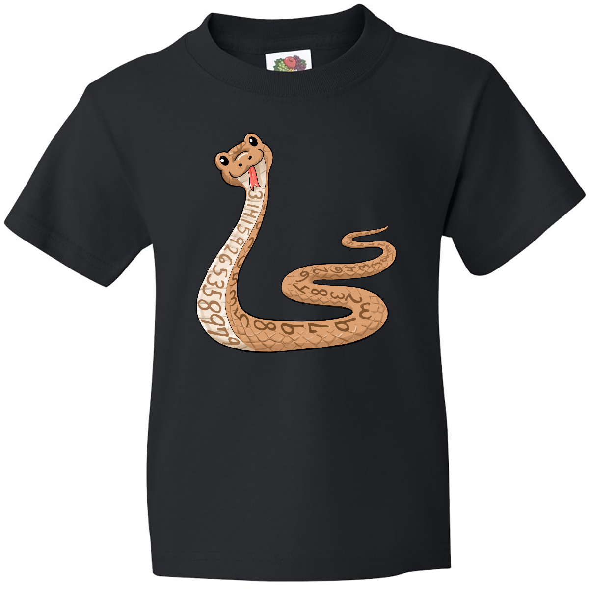 Inktastic Pi-thon Pi Day Python Pun Snake Youth T-Shirt Humor Cute Reptile Joke - Picture 3 of 10