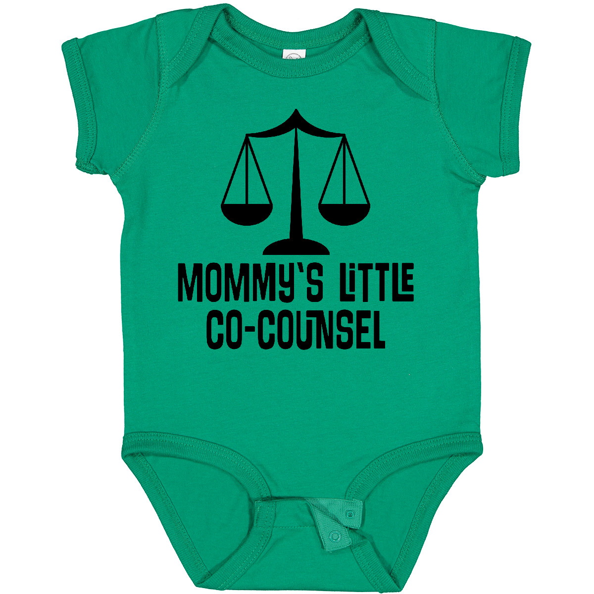 Inktastic Mommy Little Co Counsel Lawyer Baby Bodysuit Daughter Childs Outfit - Picture 12 of 24