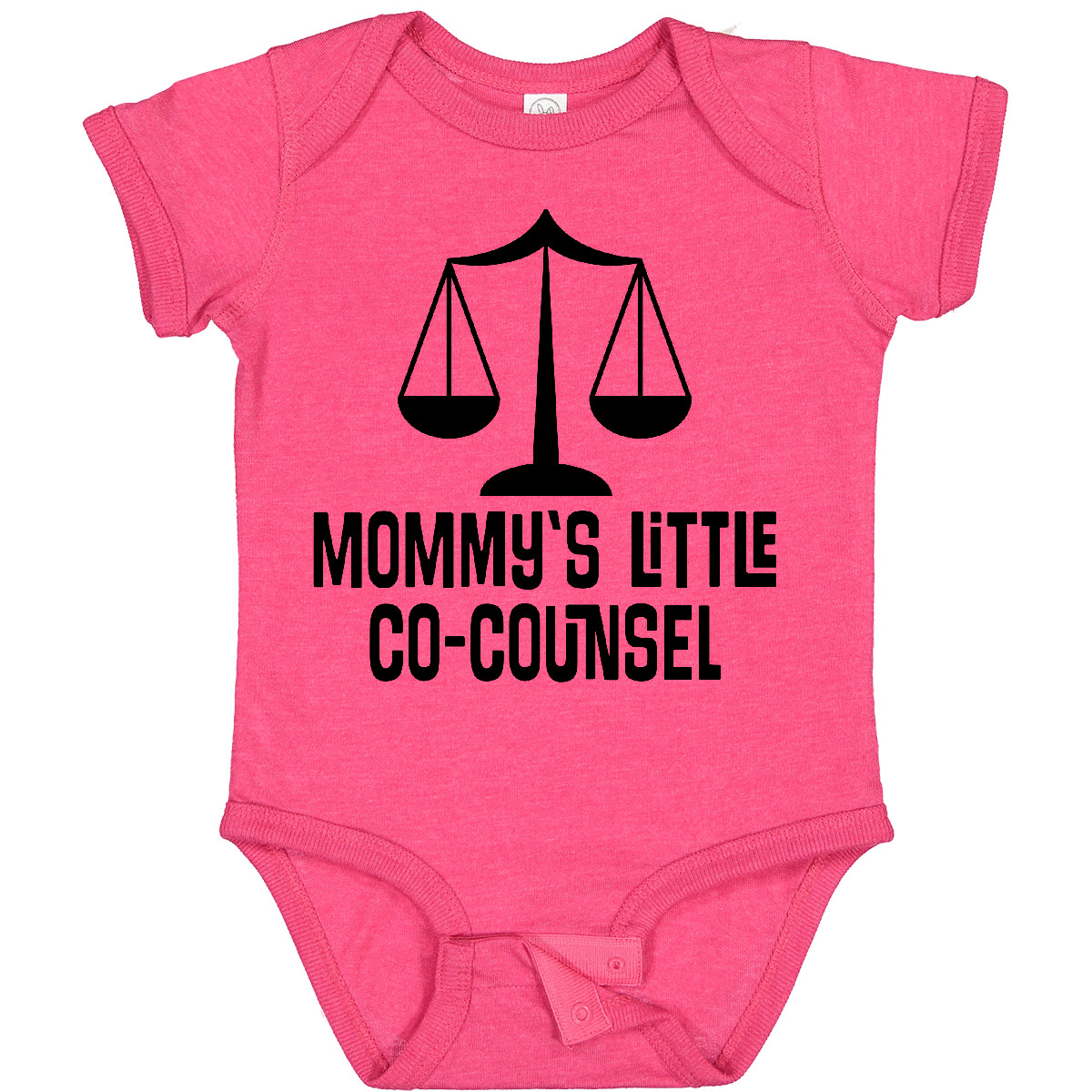 Inktastic Mommy Little Co Counsel Lawyer Baby Bodysuit Daughter Childs Outfit - Picture 22 of 24