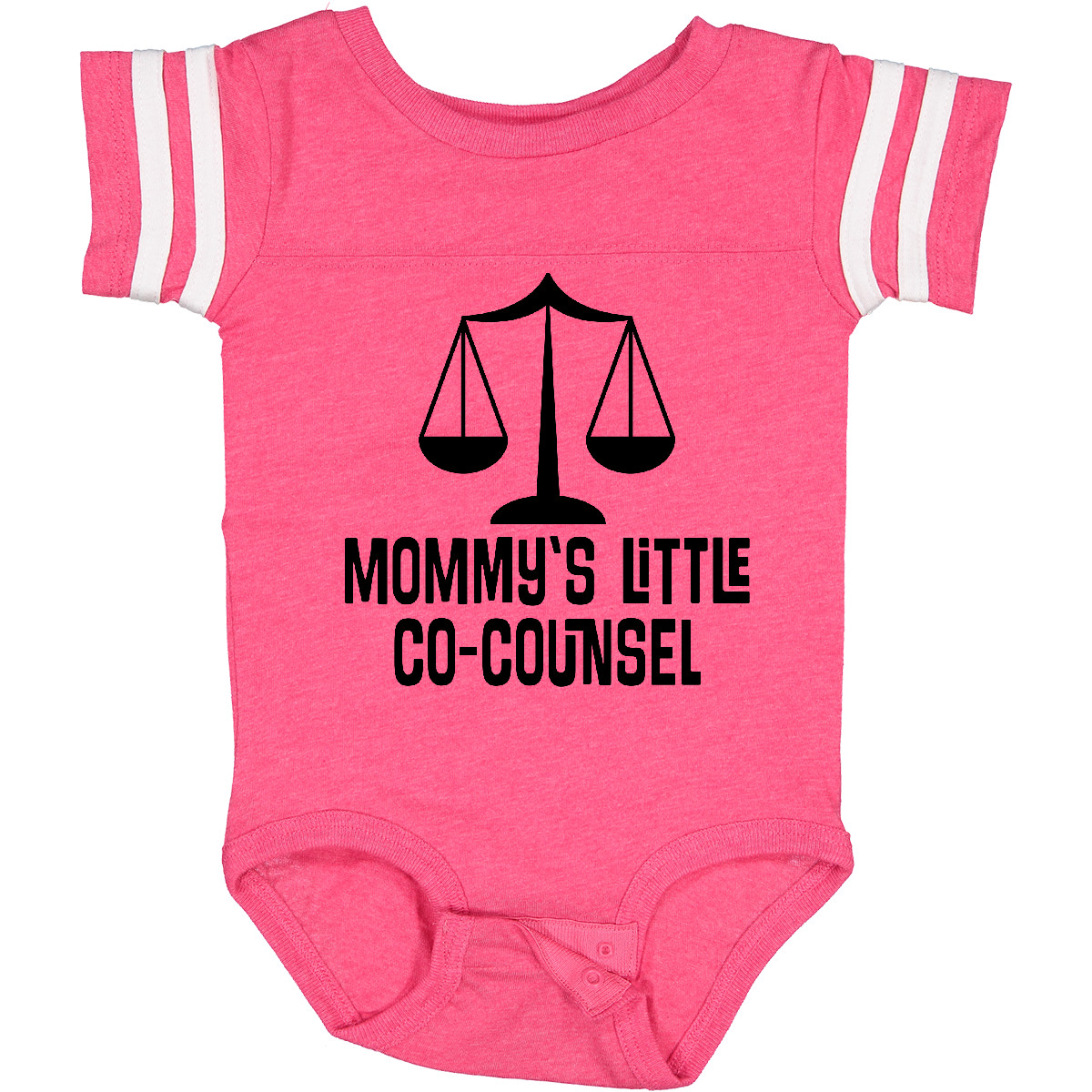 Inktastic Mommy Little Co Counsel Lawyer Baby Bodysuit Daughter Childs Outfit - Picture 6 of 24